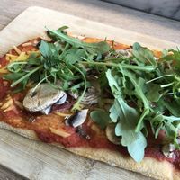 Pinsa close up   at Vapiano in Stuttgart