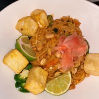 Pad thai  at Blind Faith Cafe in Evanston