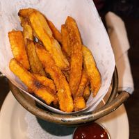 Sweet potato fries  at Blind Faith Cafe in Evanston