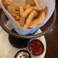 Hand Cut French Fries  at Blind Faith Cafe in Evanston