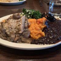 Macrobiotic Plate  at Blind Faith Cafe in Evanston