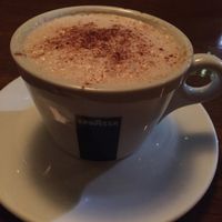 chai latte  at Blind Faith Cafe in Evanston