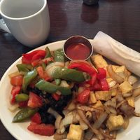 Vegan Mexican Breakfast at Blind Faith Cafe in Evanston