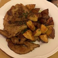 seitan e patate  at Osteria VegGente in Marino