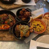 Vegan board  at The Botanist in Leeds