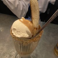 Vegan banoffee pudding  at The Botanist in Leeds
