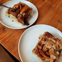 zwetschgen bun & apple cinnamon bun at Zeit Für Brot - Berlin Mitte 1 in Berlin