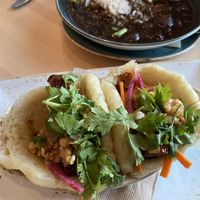 Tofu buns at Seed in New Orleans
