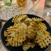 Cheese fries at Seed in New Orleans