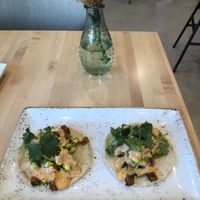 Carrot avocado tacos at Seed in New Orleans