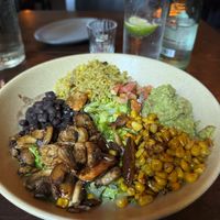 Delicious vegan bowl  at Coa in Columbia