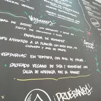 Comida vegana at Como Decía Mi Padre Gastro Café in Tenerife