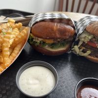   at Malibu's Burgers in Oakland