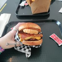 Egg nun at Malibu's Burgers in Oakland