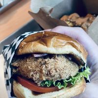 La lulu burger  at Malibu's Burgers in Oakland