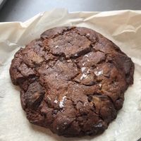 Chocolate chunk cookie at Lulu Green in Boston