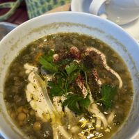 Lentil soup  at Lulu Green in Boston