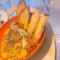 Sundried omlette with amazing sourdough toast I would eat everyday if I could!  at Lulu Green in Boston