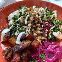 quinoa bowl at Lulu Green in Boston