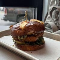 Glazed chicken  at Lulu Green in Boston
