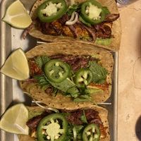 Tacos - I subbed tofu for seitan  at Lulu Green in Boston