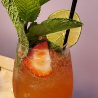 Strawberry Mojito at Lulu Green in Boston