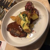 Surf and turf (NYE pre fixe)  at Lulu Green in Boston