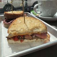 BBQ short rib melt  at Lulu Green in Boston