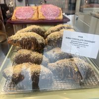 Dubai Chocolate Croissant   at Lulu Green in Boston