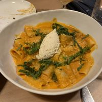 Vodka pasta  at Lulu Green in Boston