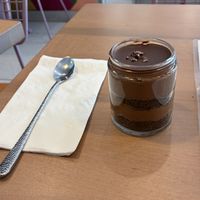 Chocolate cheesecakee  at Lulu Green in Boston