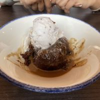 Sticky toffee pudding at Wulf & Lamb Marylebone in London