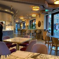 Interior at Wulf & Lamb Marylebone in London