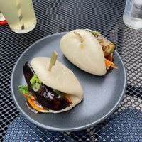 Bao bun at Wulf & Lamb Marylebone in London