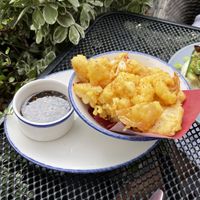 Sticky Cauliflower 😋   at Wulf & Lamb Marylebone in London
