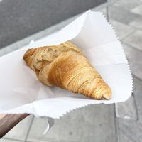 Now offers vegan croissants !  at Wulf & Lamb Marylebone in London