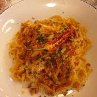 Spicy pasta, not spicy! at Wulf & Lamb Marylebone in London