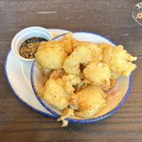 Sticky cauliflower   at Wulf & Lamb Marylebone in London