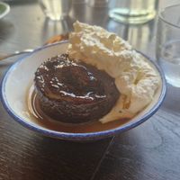 Sticky toffee pud at Wulf & Lamb Marylebone in London