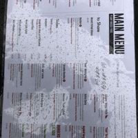 Great Menu!  at Wulf & Lamb Marylebone in London