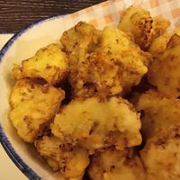 Cauliflower tempura at Wulf & Lamb Marylebone in London