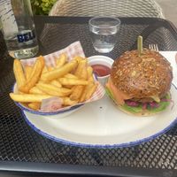 Bigwulf burger  at Wulf & Lamb Marylebone in London