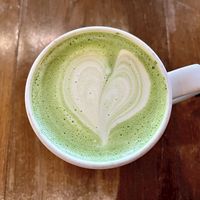 Vegan oat milk latte   at Cupitol Coffee & Eatery in Chicago