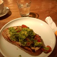 Vegan avocado toast at Cupitol Coffee & Eatery in Chicago