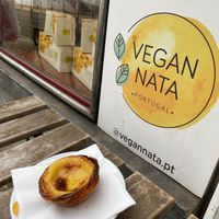 Try one while outside! at VeganNata - Campo de Ourique in Lisbon