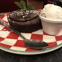 Chocolate lava cake  at Frankie & Benny's - Wembley in North West London