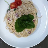 Alla Carbonara at Vegan Loving Hut Neubau in Vienna