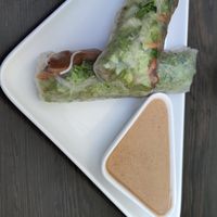 Summer rolls at Vegan Loving Hut Neubau in Vienna
