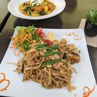 Pad thai at Vegan Loving Hut Neubau in Vienna