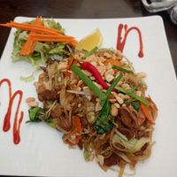 Pad Thai Soja BBQ at Vegan Loving Hut Neubau in Vienna